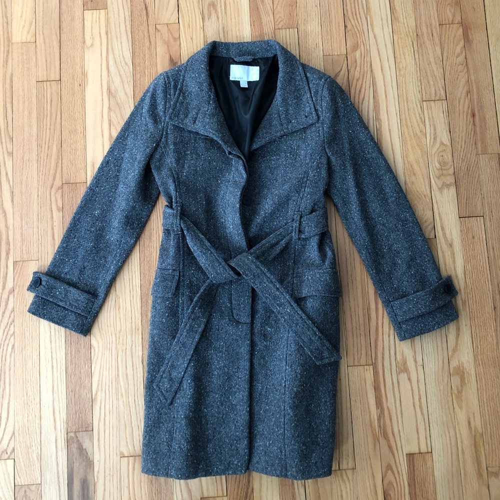 Old Navy Tweed Trench Coat
